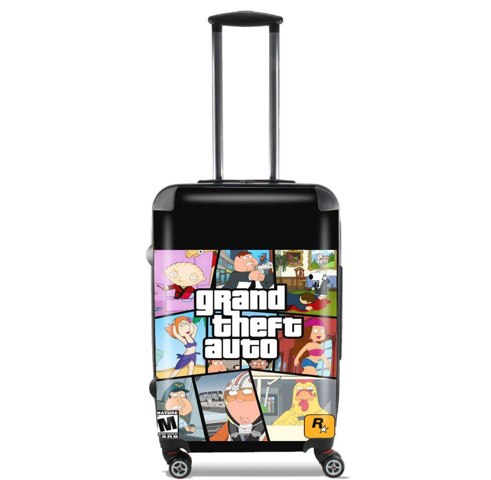 Valise trolley bagage L pour Family Guy mashup GTA