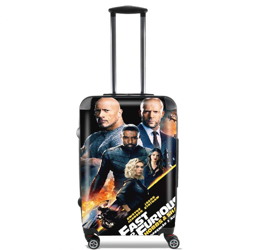 Valise trolley bagage L pour fast and furious hobbs and shaw
