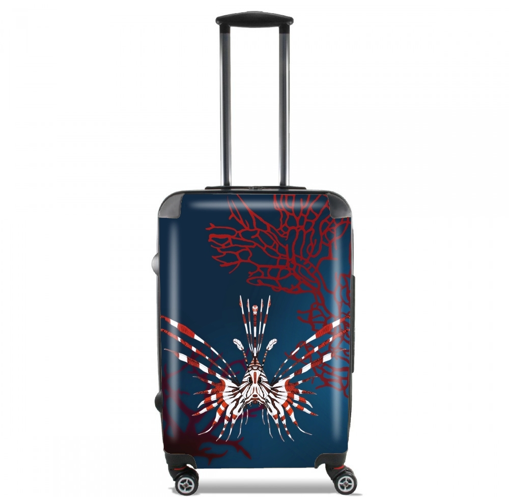 Valise trolley bagage L pour Poisson rouge