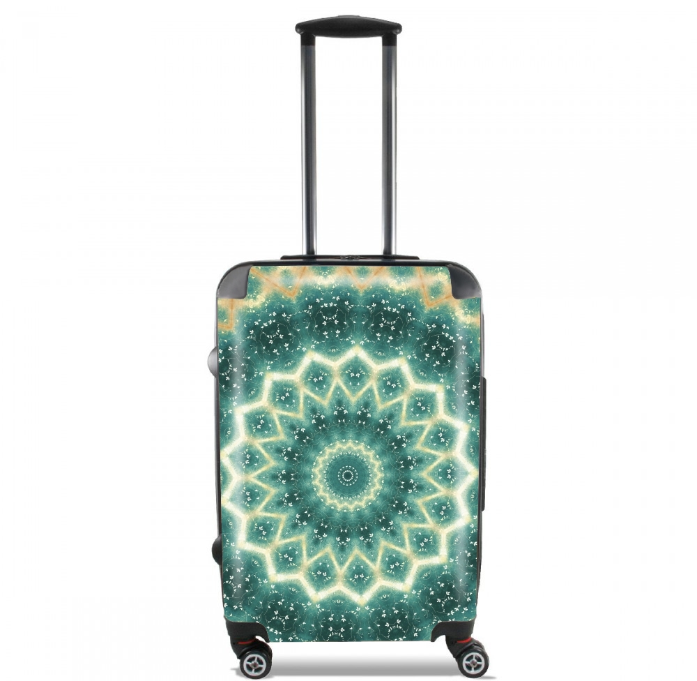 Valise trolley bagage L pour floral motif