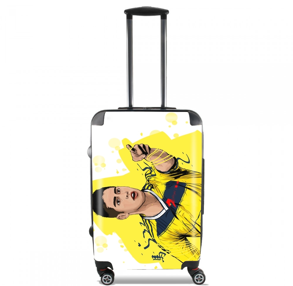 Valise trolley bagage L pour Football Stars: James Rodriguez - Colombia