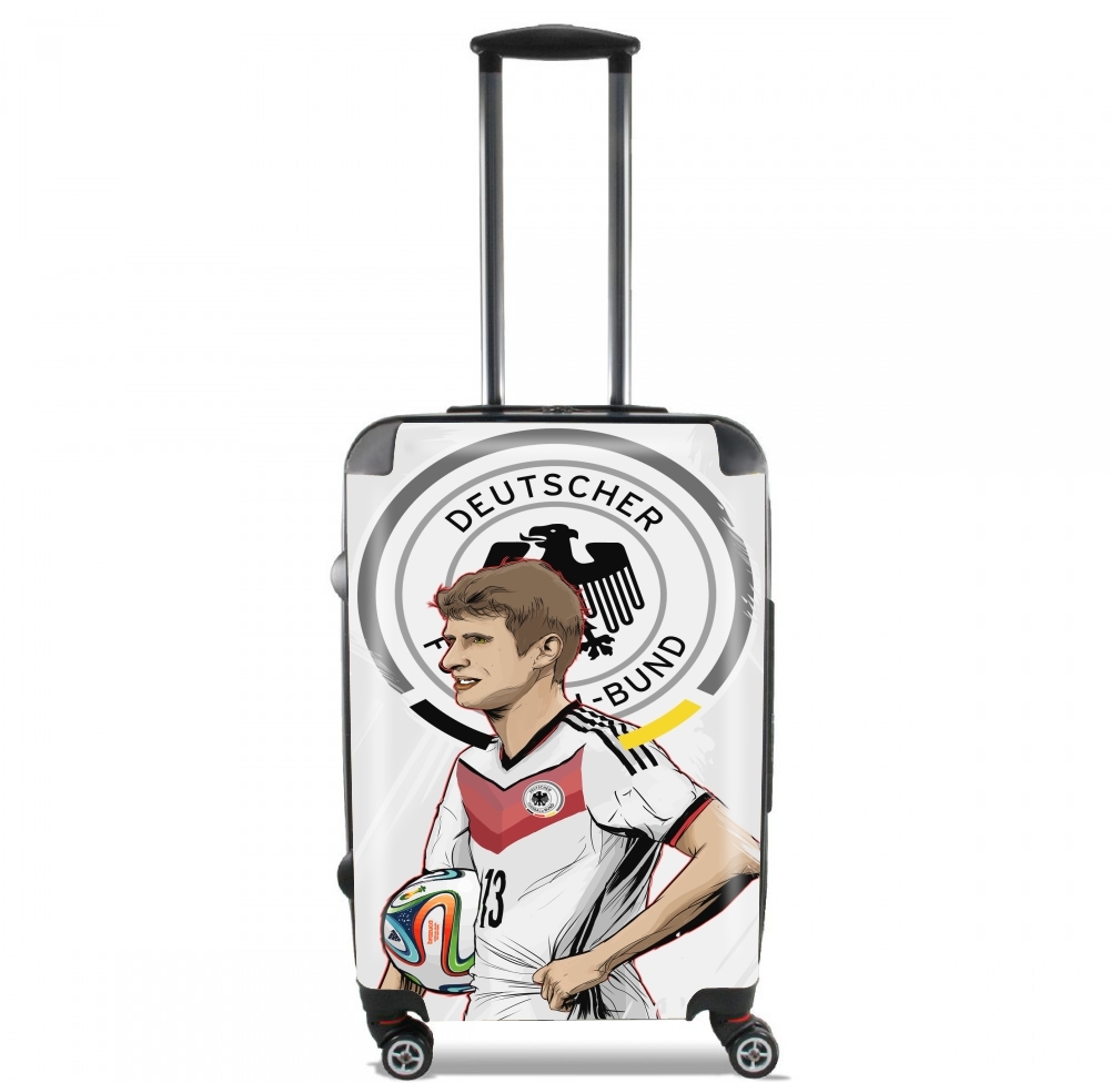 Valise trolley bagage L pour Football Stars: Thomas Müller - Germany
