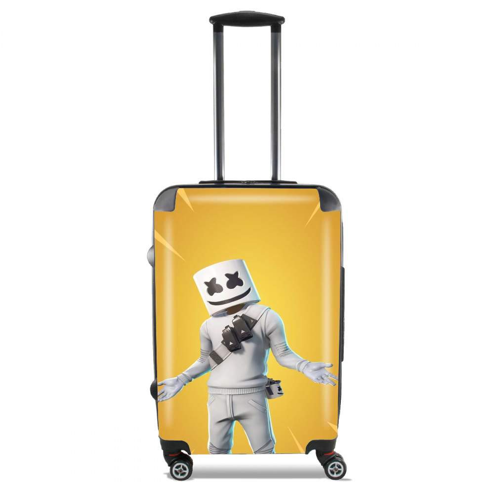 Valise trolley bagage L pour Fortnite Marshmello Skin Art