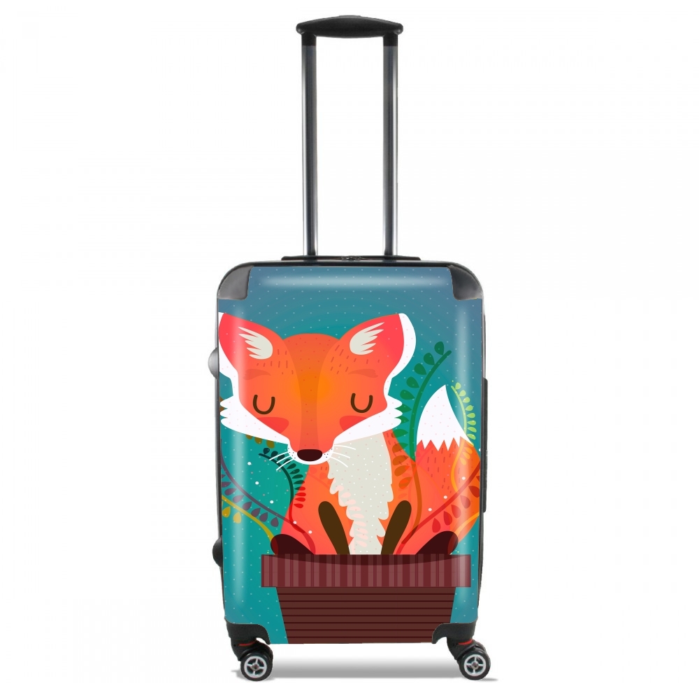 Valise trolley bagage L pour Fox in the pot