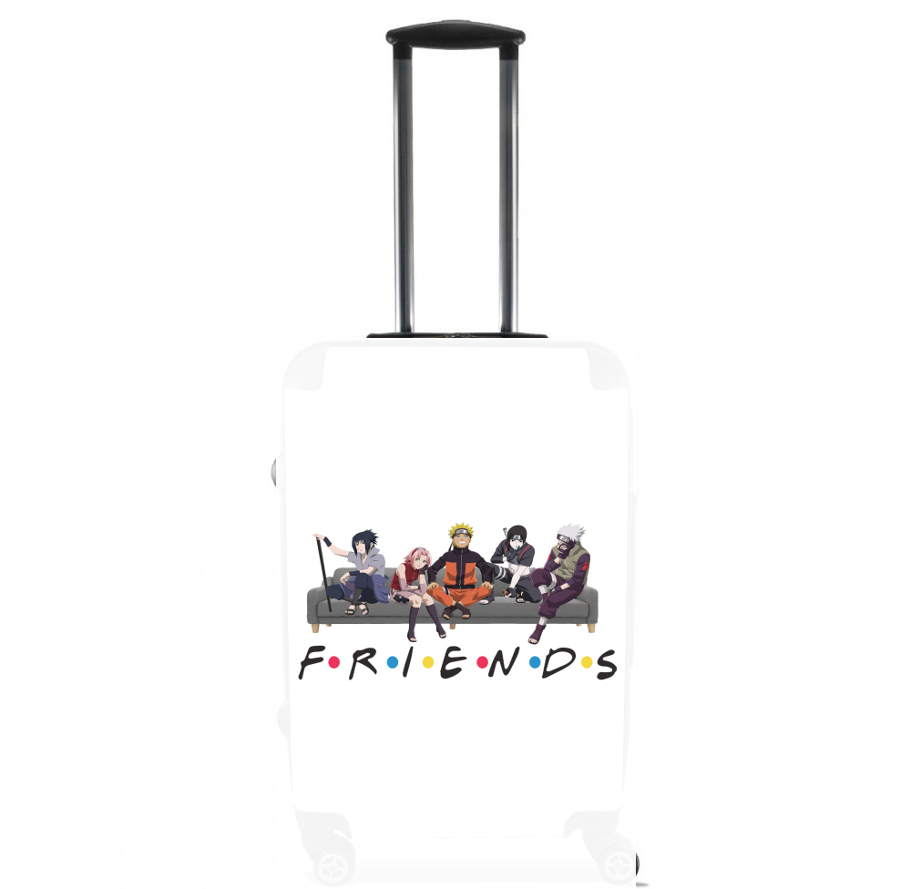 Valise trolley bagage L pour Friends parodie Naruto manga