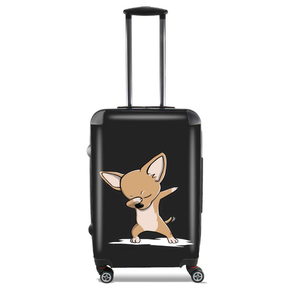 Valise trolley bagage L pour Funny Dabbing Chihuahua