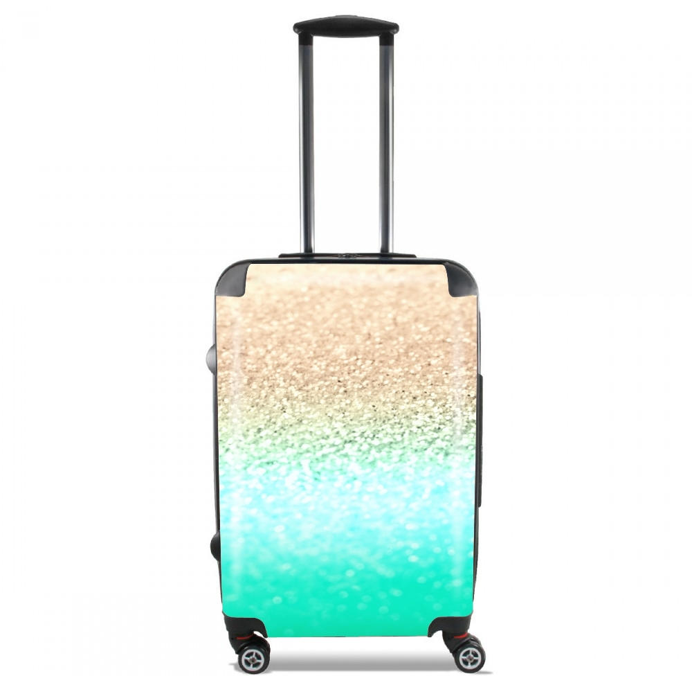 Valise trolley bagage L pour GATSBY AQUA GOLD