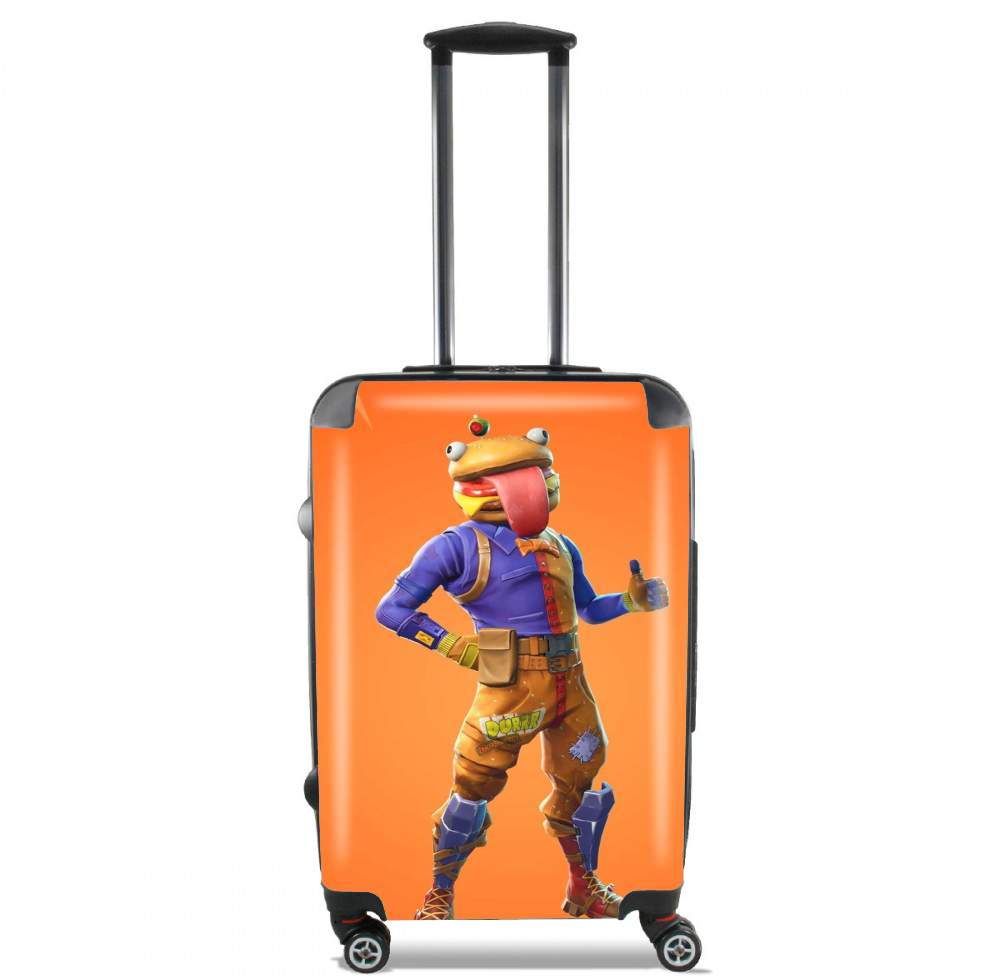 Valise trolley bagage L pour Hamburger Fortnite skins Beef Boss