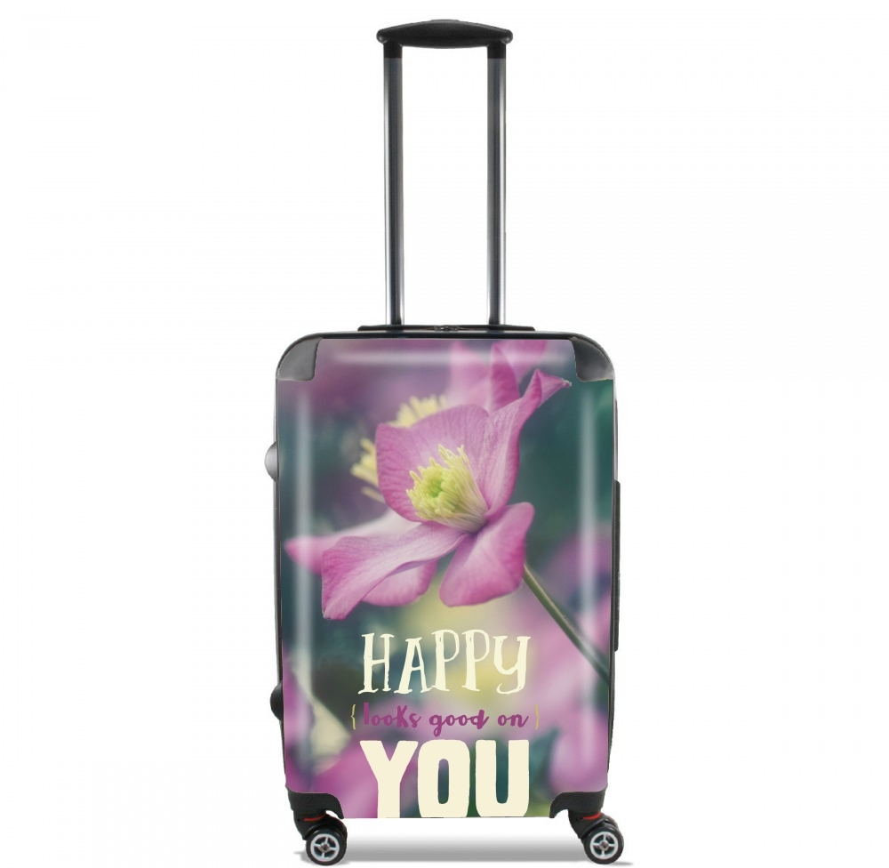Valise trolley bagage L pour Happy Looks Good on You