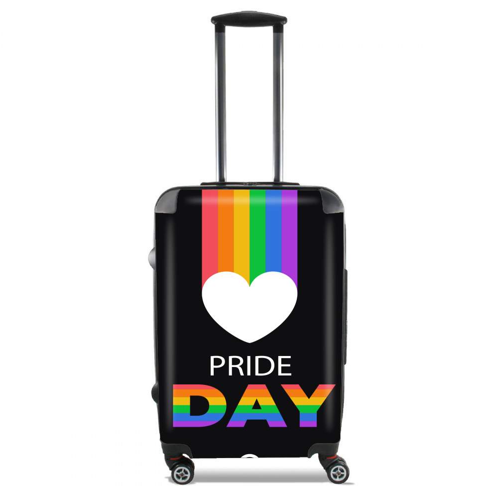 Valise trolley bagage L pour Happy pride day