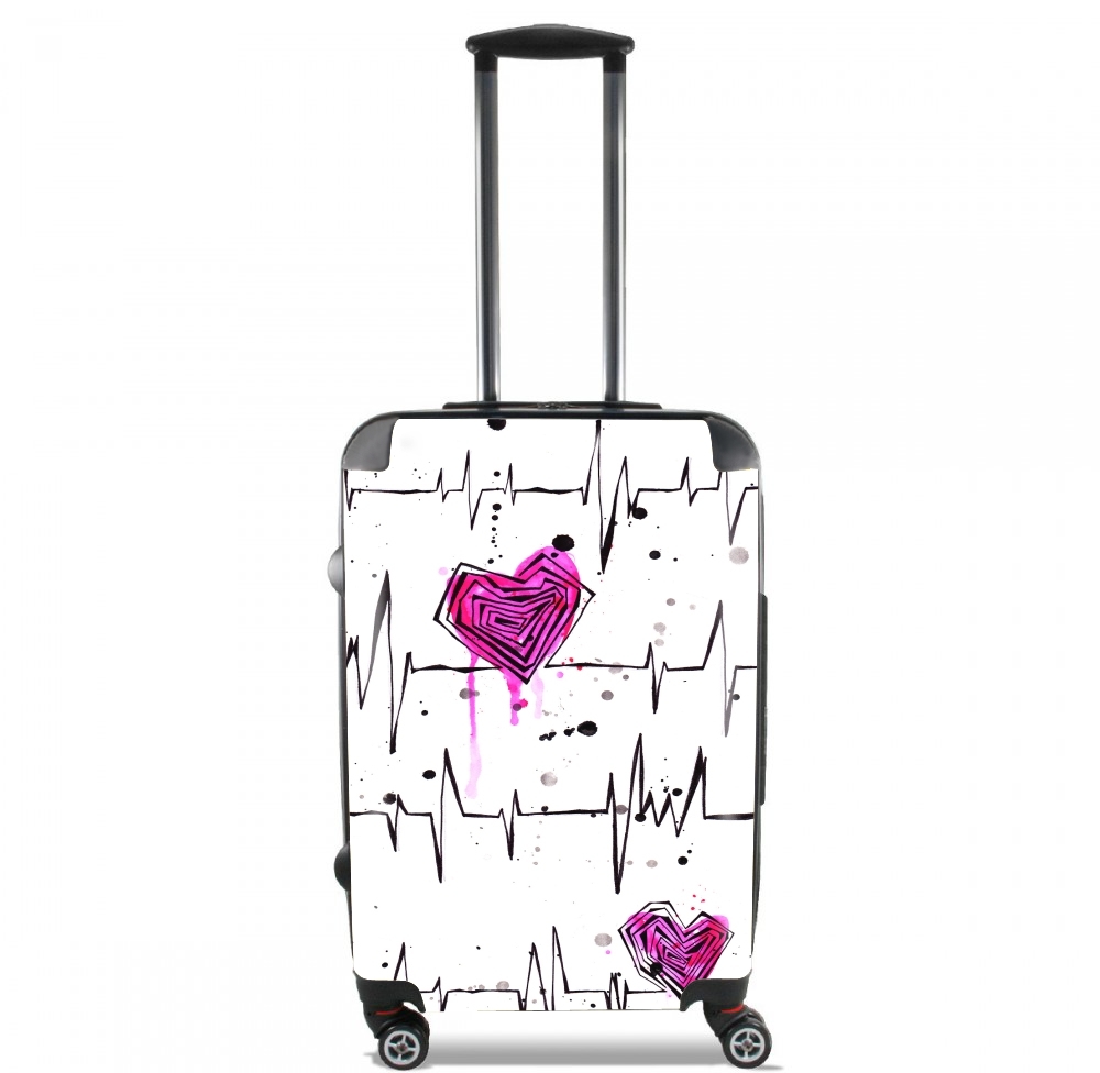 Valise trolley bagage L pour Heartbeats