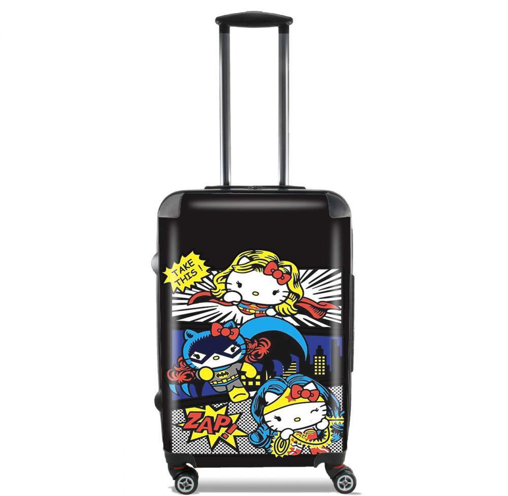 Valise trolley bagage L pour Hello Kitty X Heroes