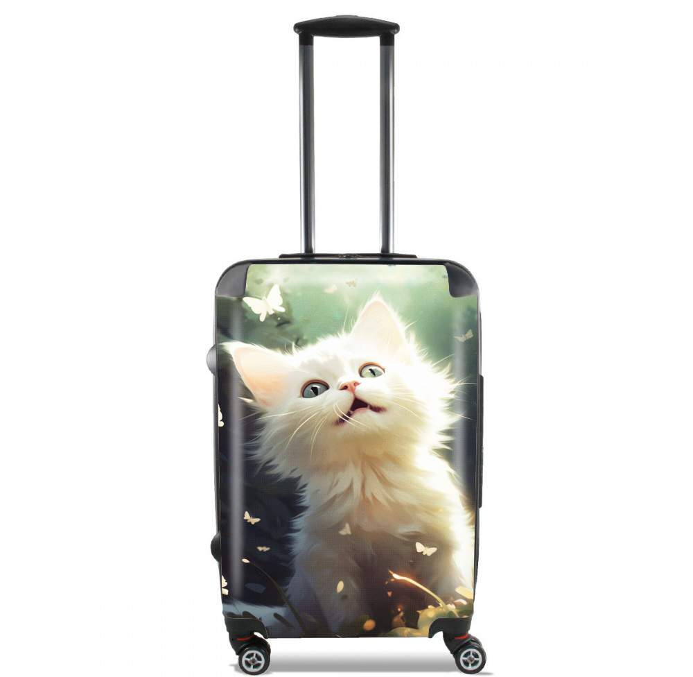 Valise trolley bagage L pour I Love Cats v5