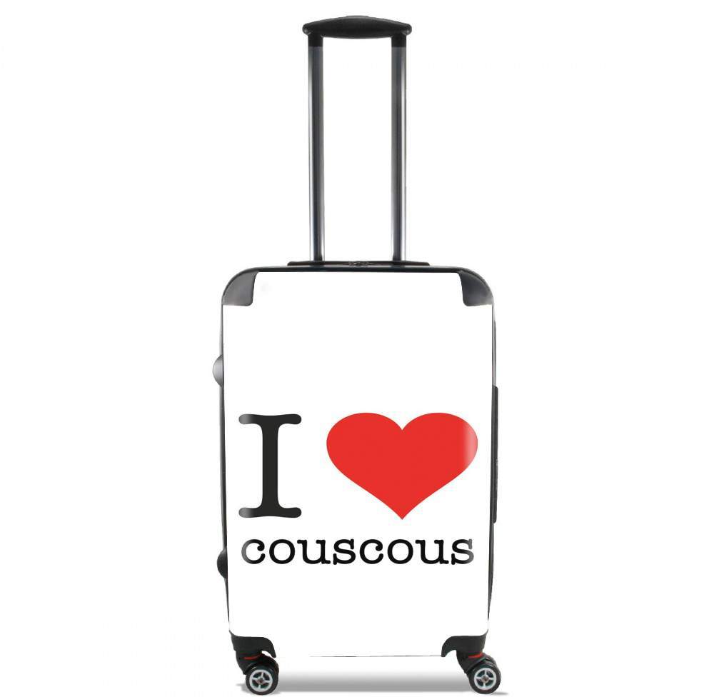 Valise trolley bagage L pour I love couscous - Plat Boulette