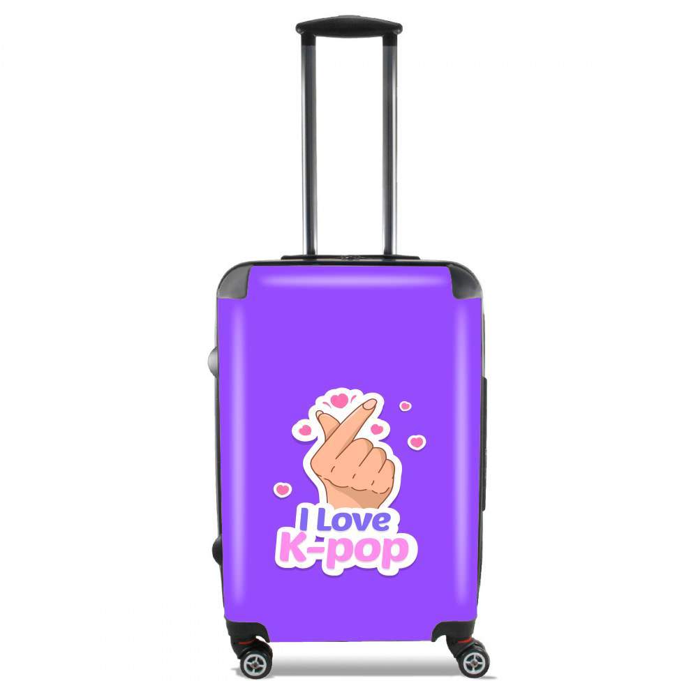 Valise trolley bagage L pour I love kpop