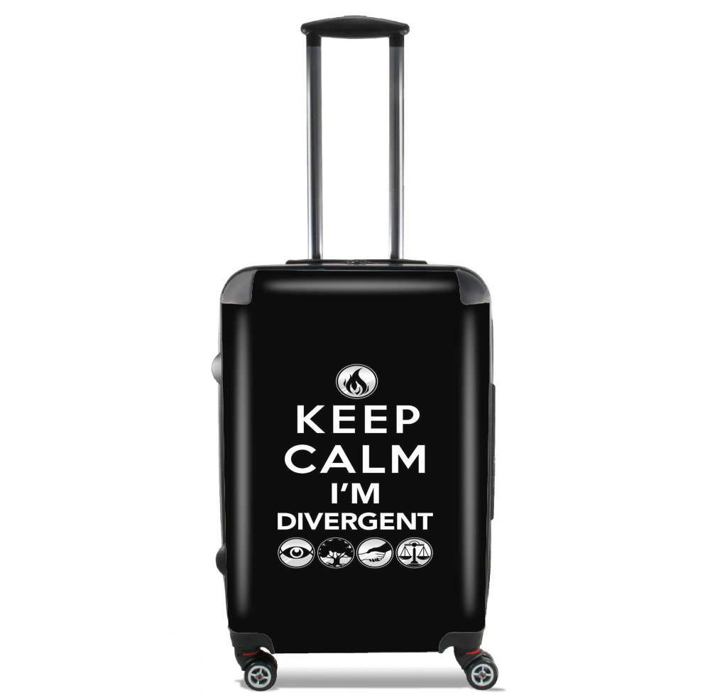 Valise trolley bagage L pour Keep Calm Divergent Faction