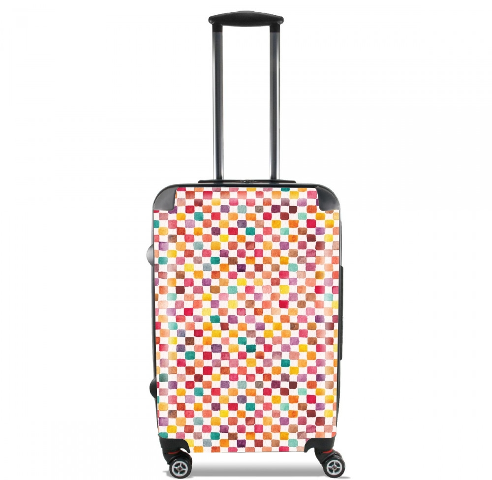 Valise trolley bagage L pour Klee Pattern