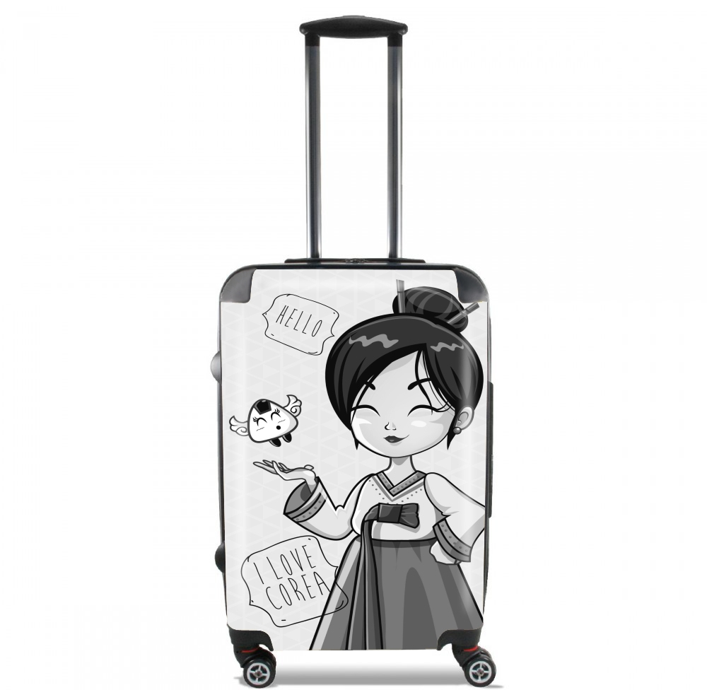 Valise trolley bagage L pour Korean girl