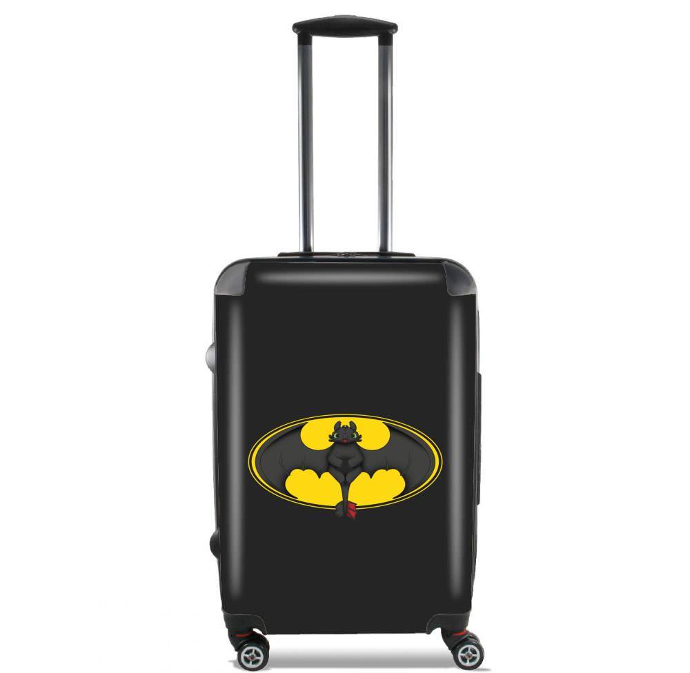 Valise trolley bagage L pour Krokmou x Batman