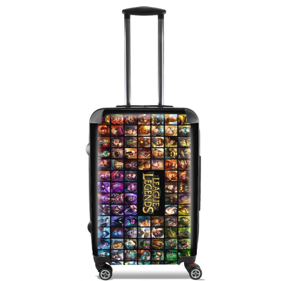 Valise trolley bagage L pour League Of Legends LOL - FANART
