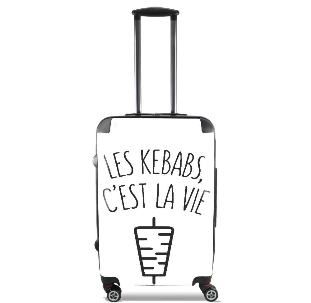 Valise trolley bagage L pour Les Kebabs cest la vie