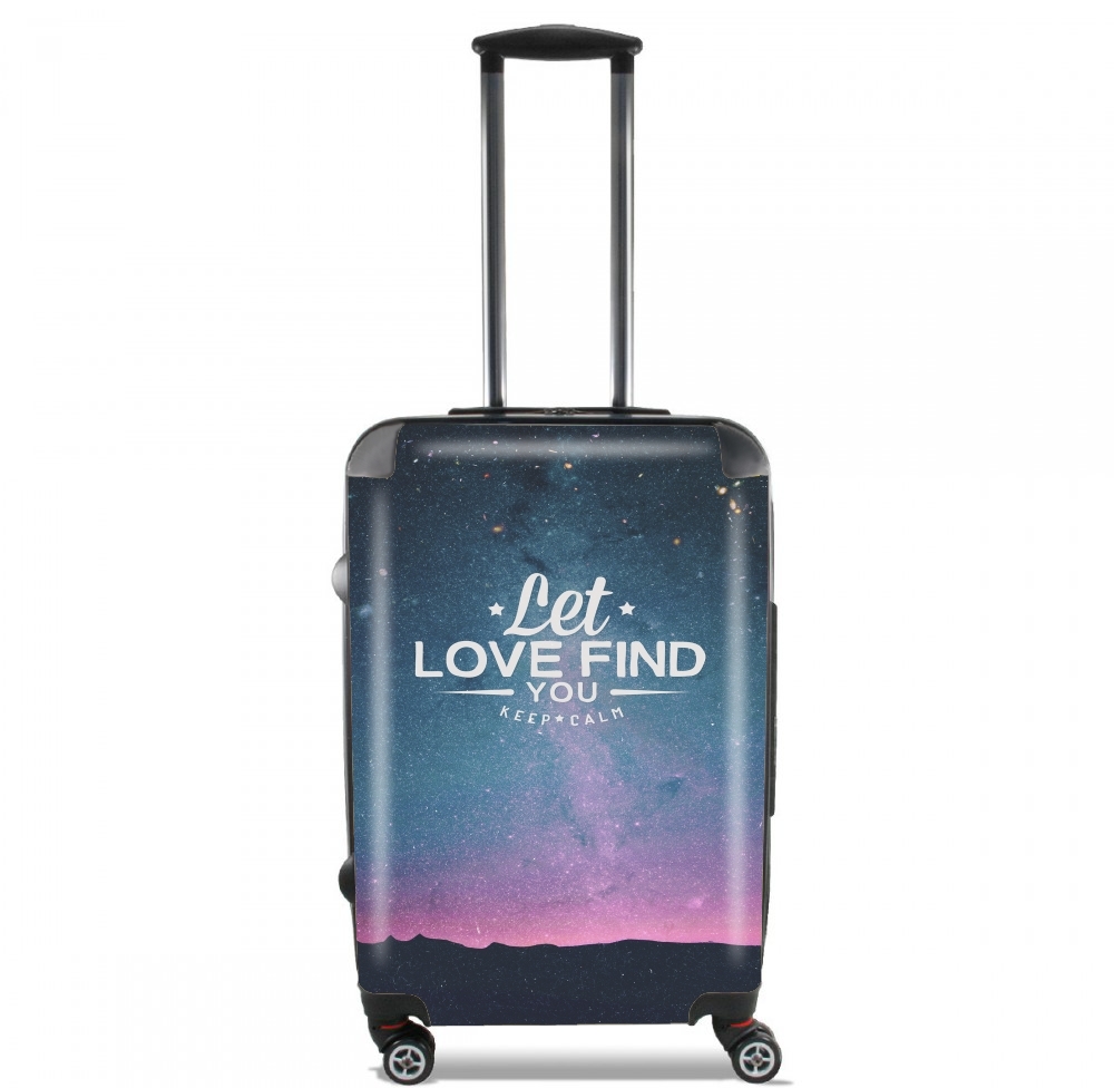 Valise trolley bagage L pour Let love find you!