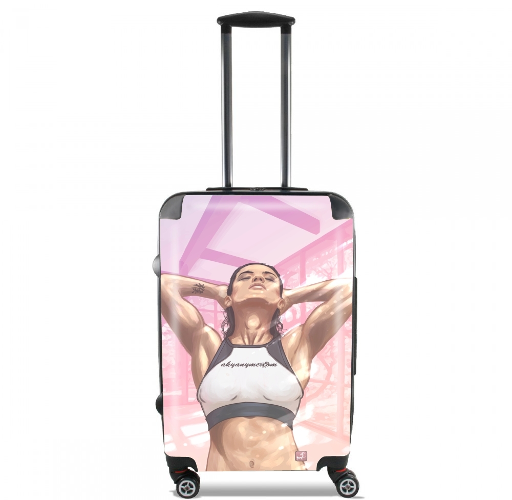 Valise trolley bagage L pour Let the sun shine your life
