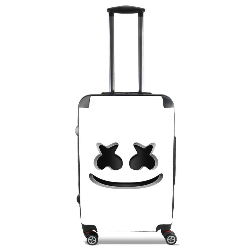 Valise trolley bagage L pour Marshmello Or MashMallow