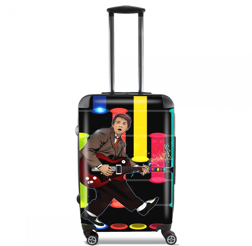 Valise trolley bagage L pour Marty McFly plays Guitar Hero