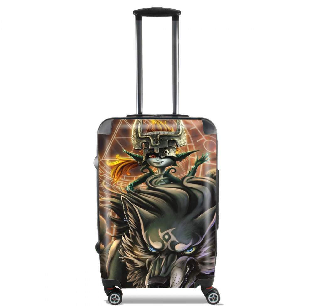 Valise trolley bagage L pour Midna And Wolf