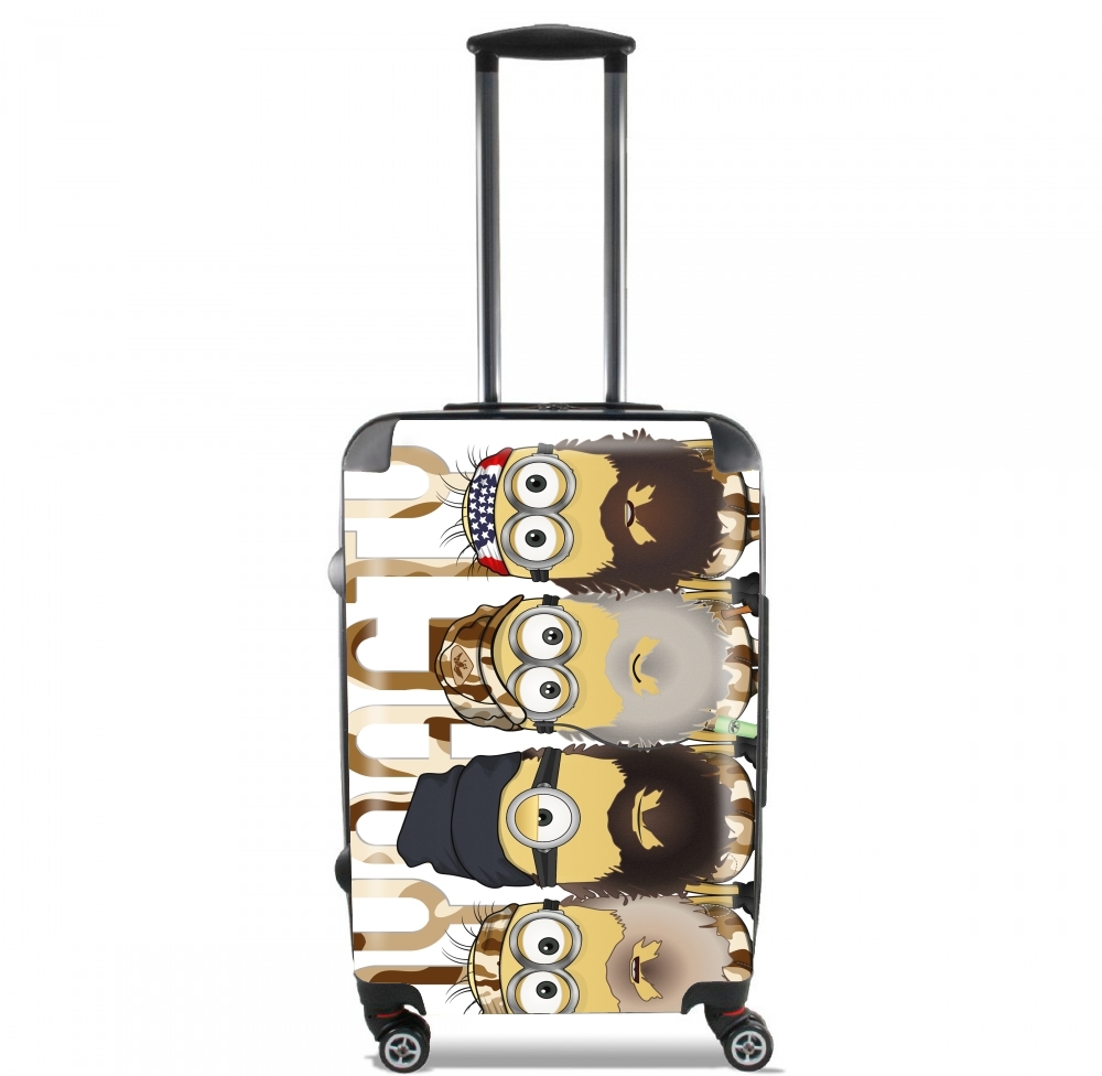 Valise trolley bagage L pour Minions mashup Duck Dinasty