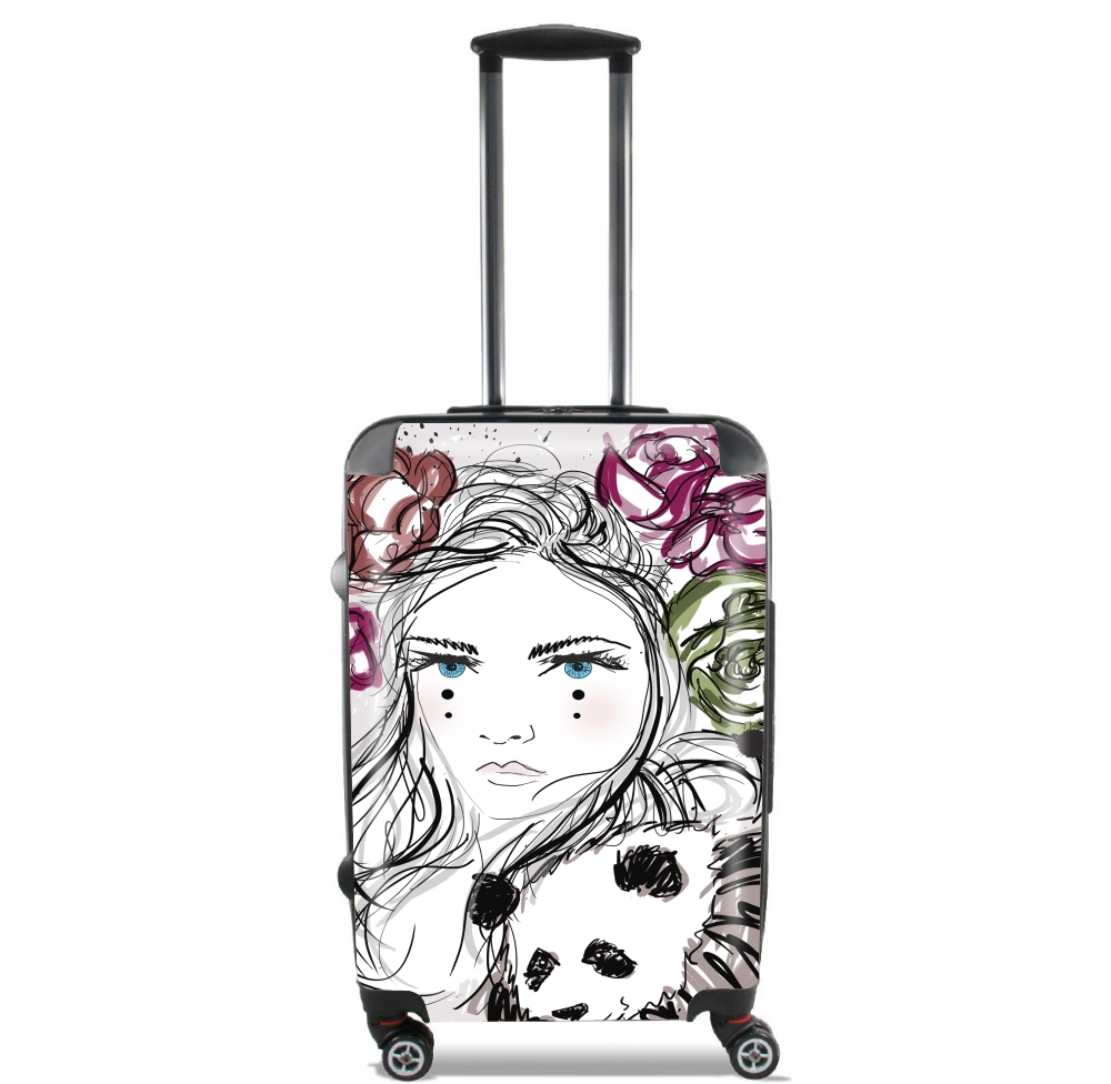Valise trolley bagage L pour Miss Mime