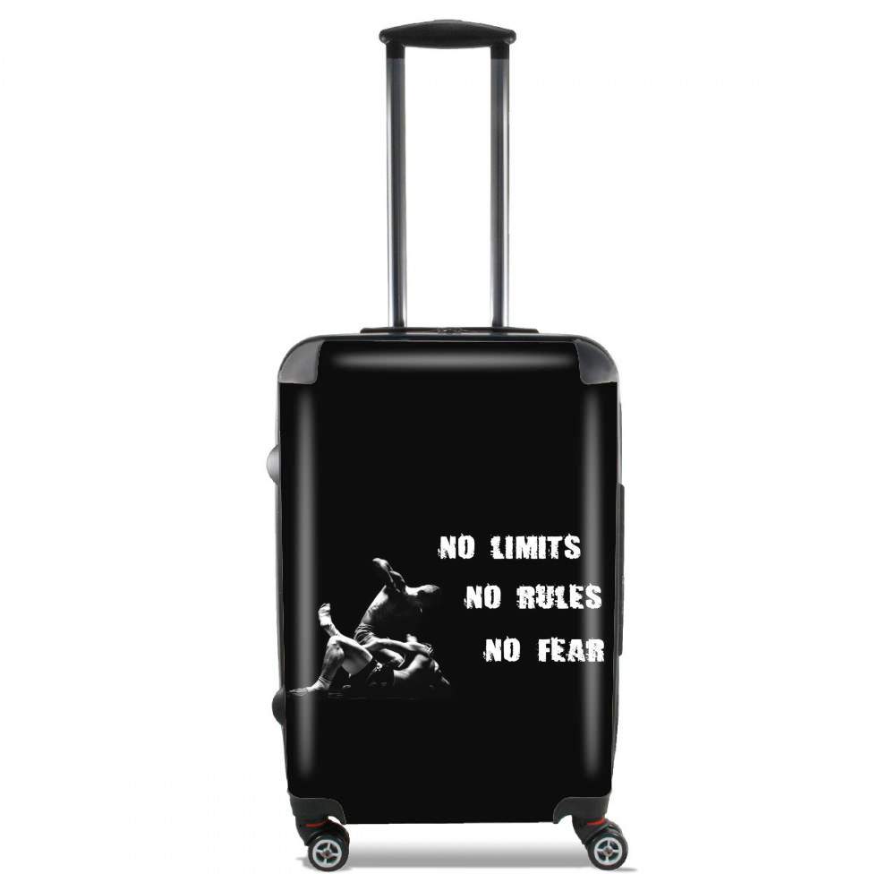 Valise trolley bagage L pour MMA No Limits No Rules No Fear