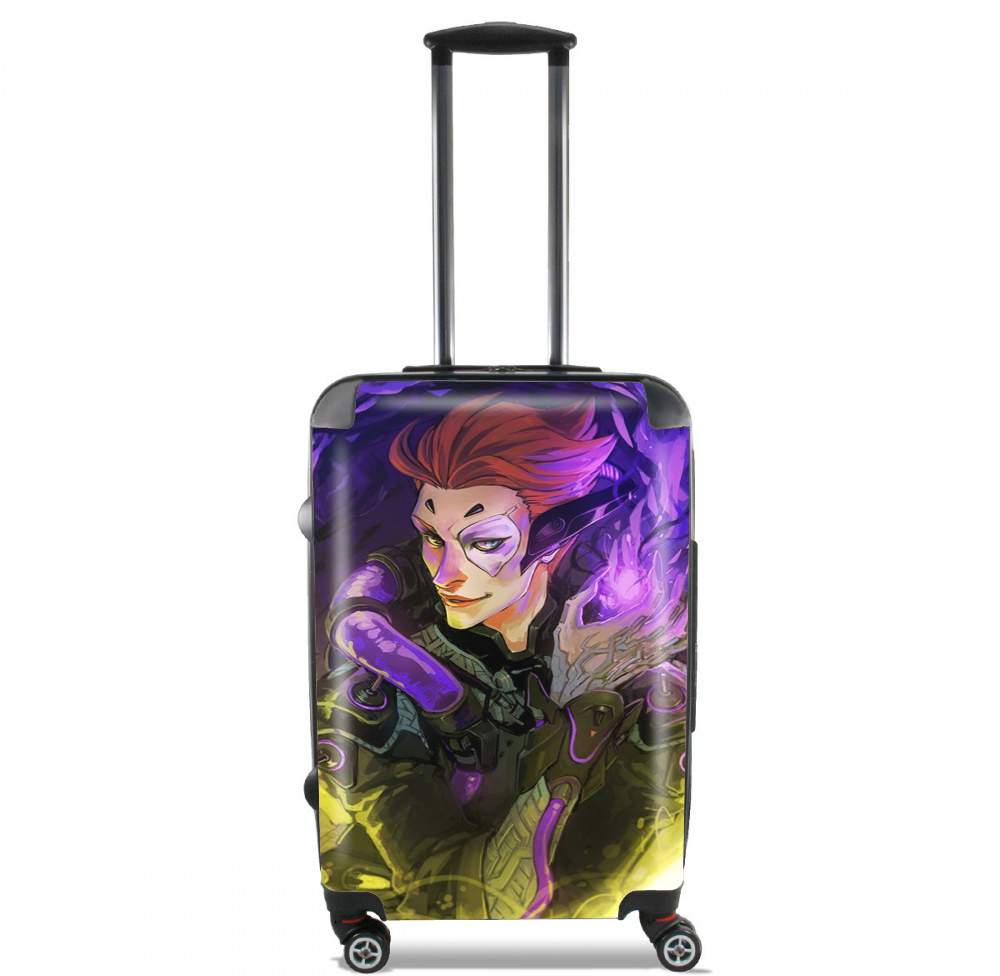 Valise trolley bagage L pour Moira Overwatch art