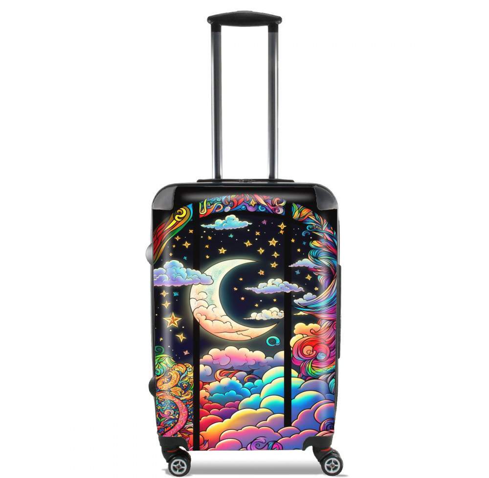 Valise trolley bagage L pour Moon Crystal