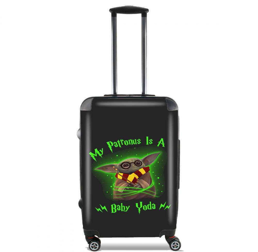 Valise trolley bagage L pour My patronus is baby yoda