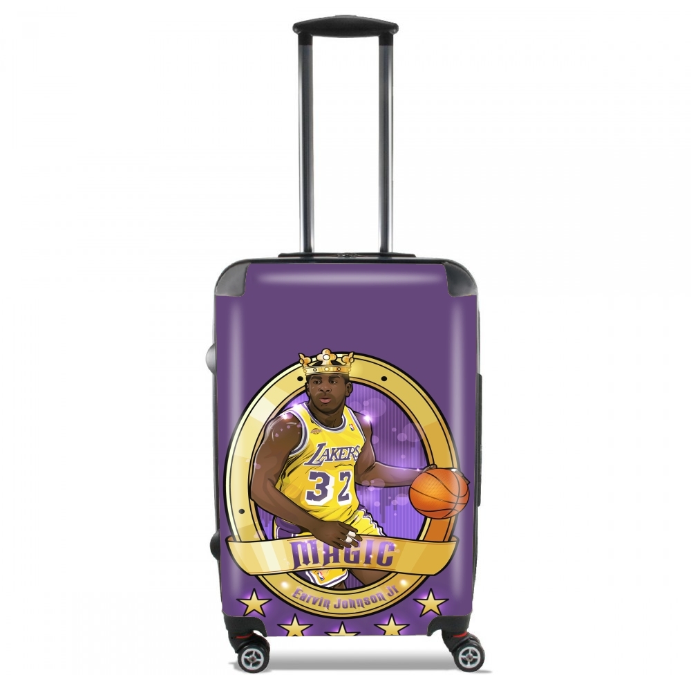 Valise trolley bagage L pour NBA Legends: "Magic" Johnson
