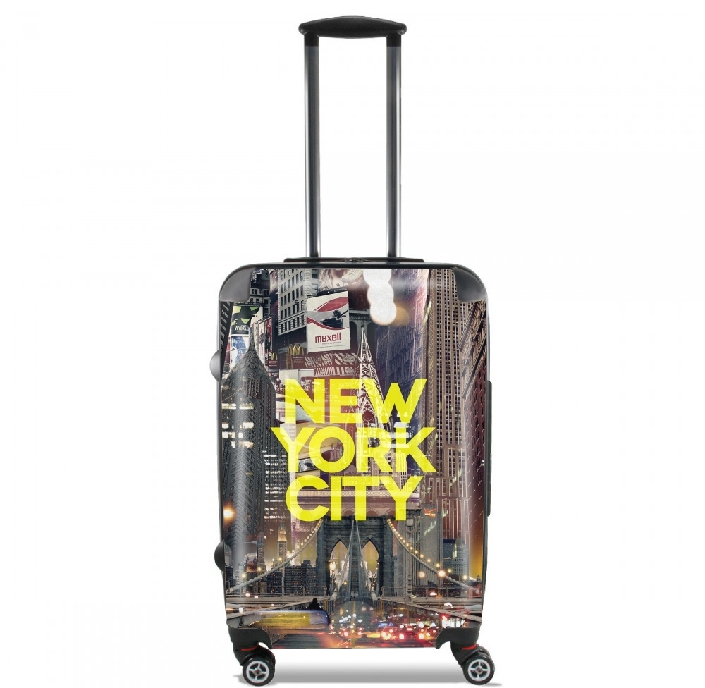 Valise trolley bagage L pour New York City II [yellow]