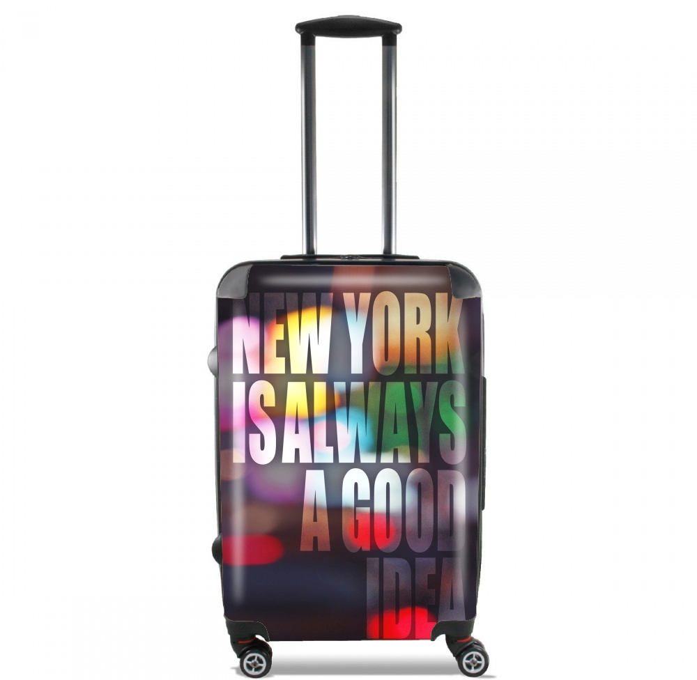 Valise trolley bagage L pour New York dans la nuit