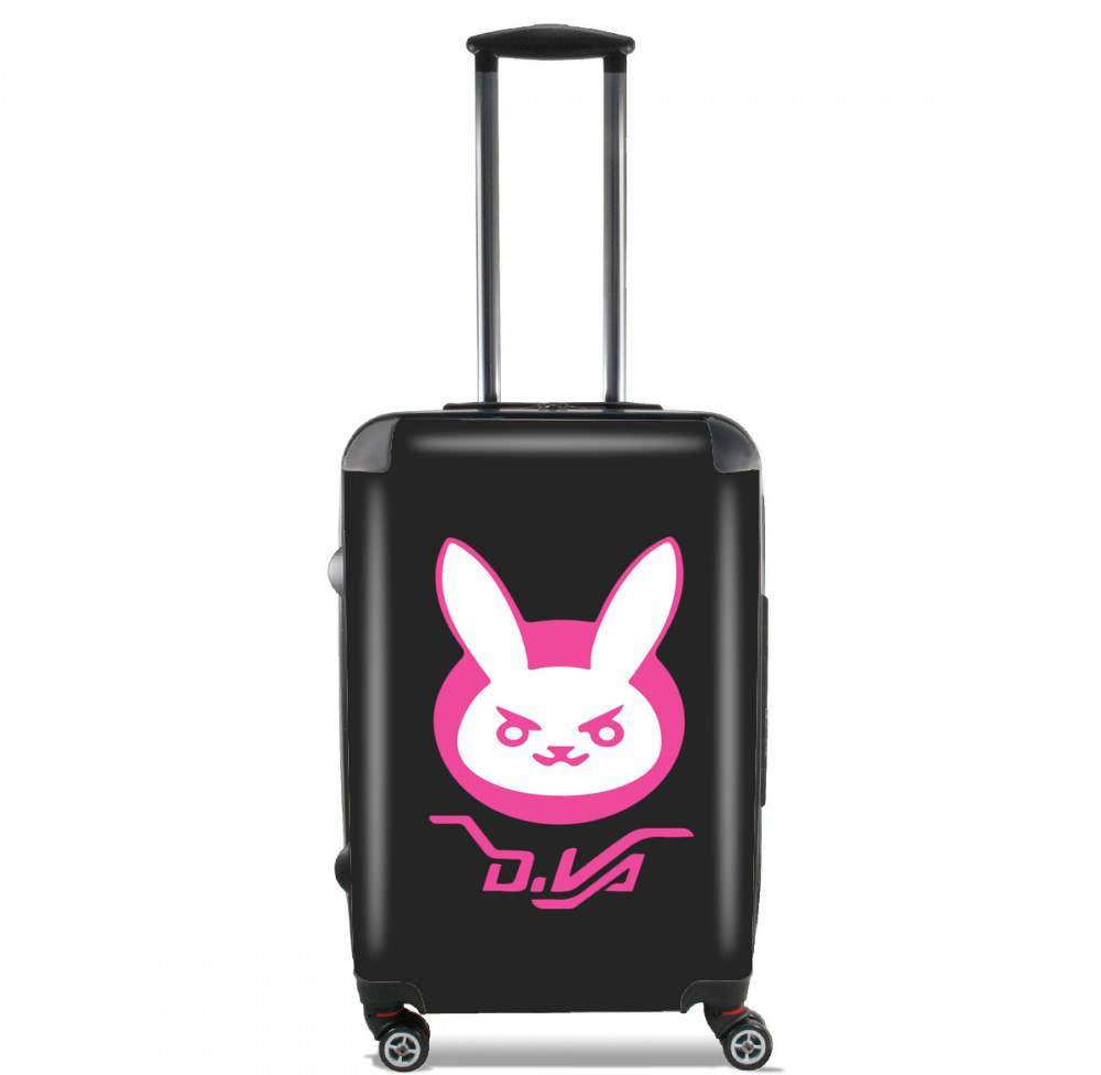 Valise trolley bagage L pour Overwatch D.Va Bunny Tribute Lapin Rose