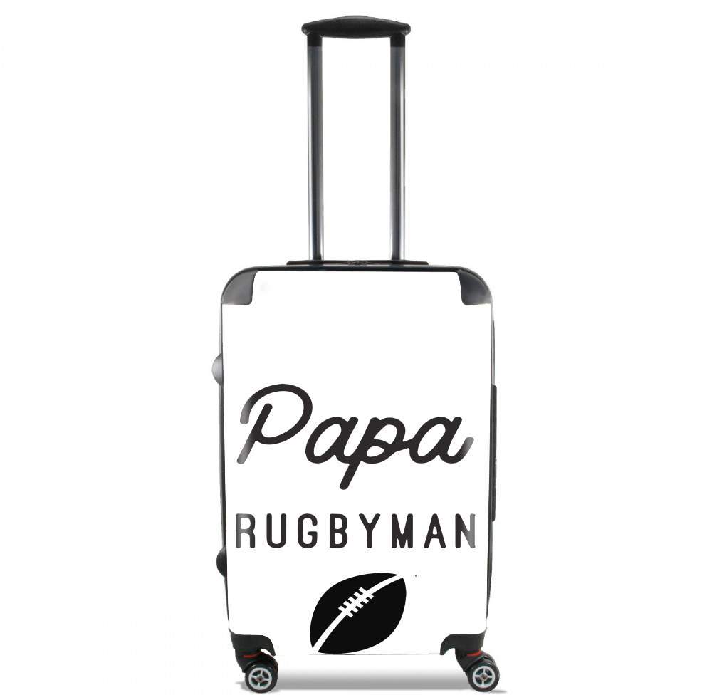 Valise trolley bagage L pour Papa Rugbyman