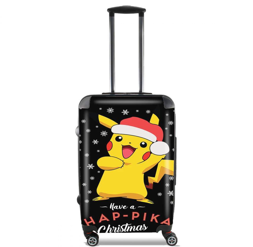 Valise trolley bagage L pour Pikachu have a Happyka Christmas