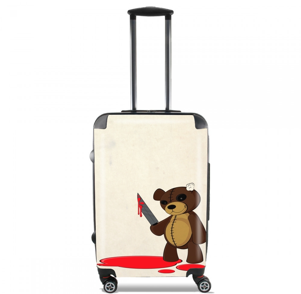Valise trolley bagage L pour Psycho Teddy