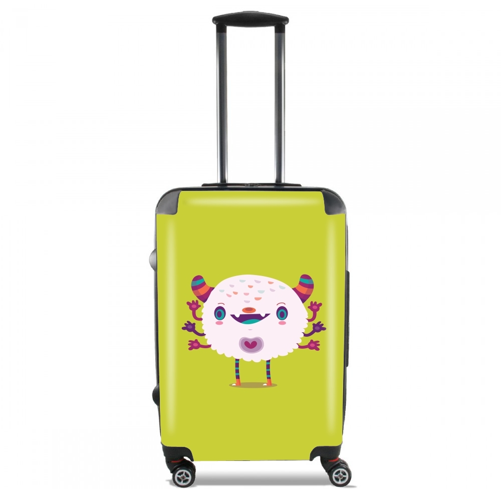 Valise trolley bagage L pour Puffy Monster