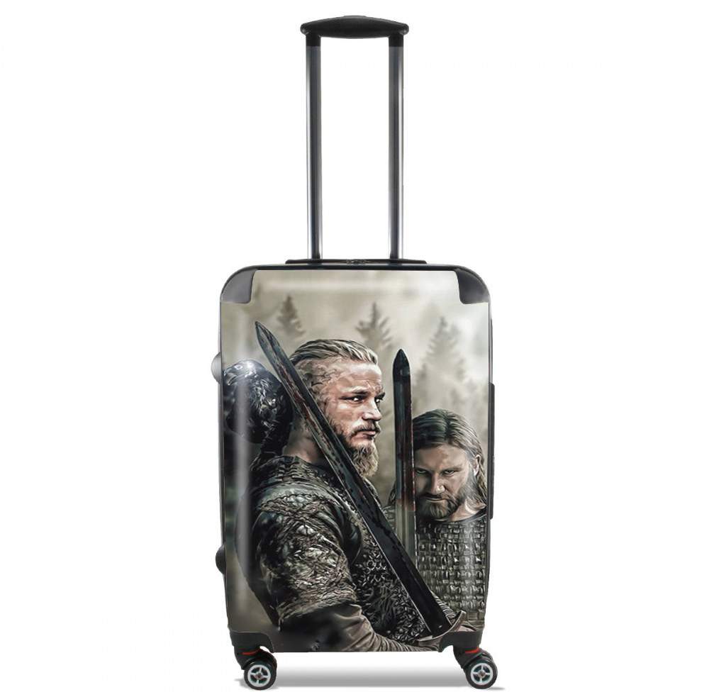 Valise trolley bagage L pour Ragnar And Rollo vikings