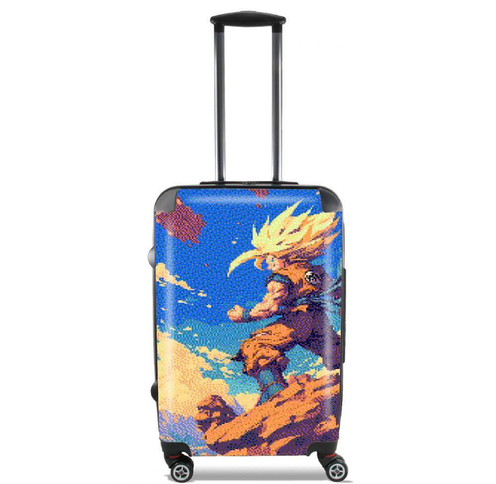 Valise trolley bagage L pour Retro Legendary Saiyan 2