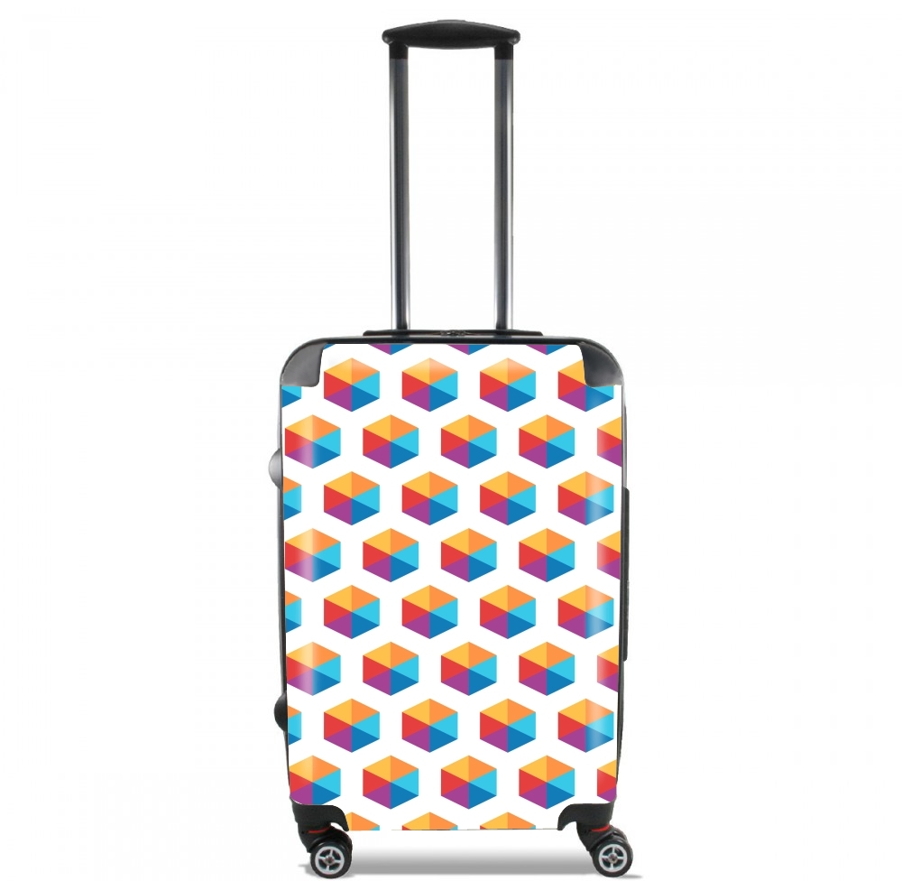 Valise trolley bagage L pour RombosPattern