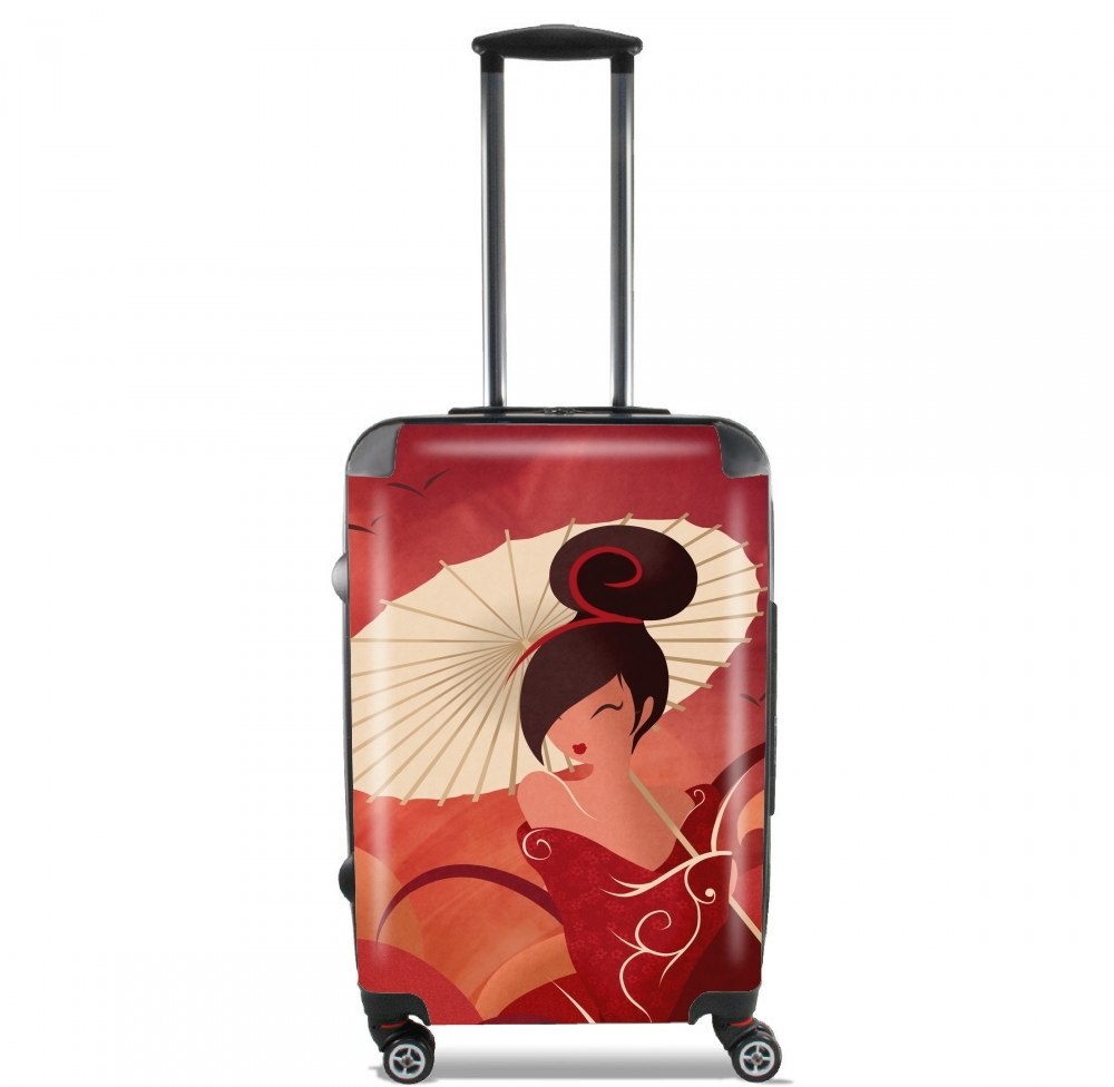 Valise trolley bagage L pour Sakura Asian Geisha
