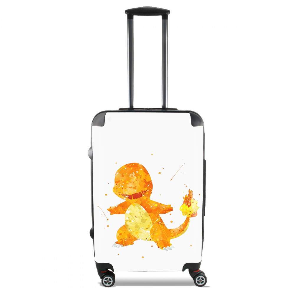 Valise trolley bagage L pour Salameche Watercolor