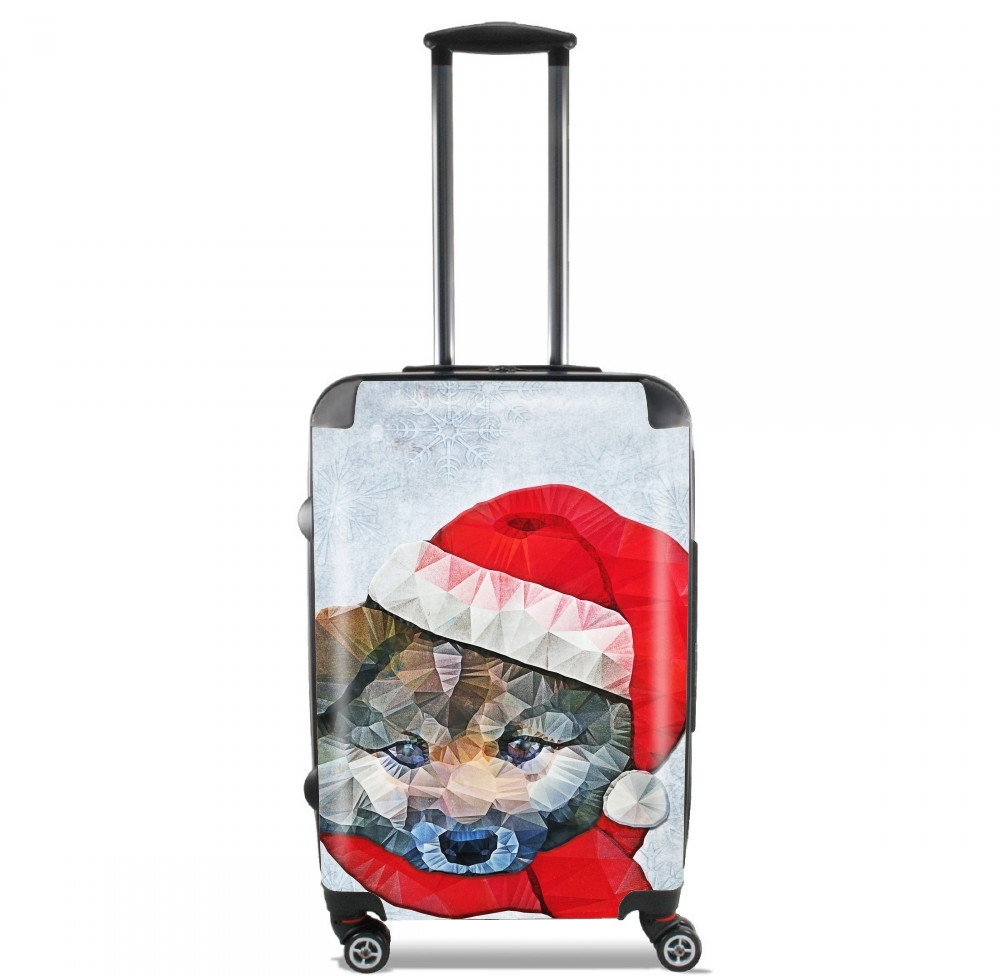 Valise trolley bagage L pour Santa Dog